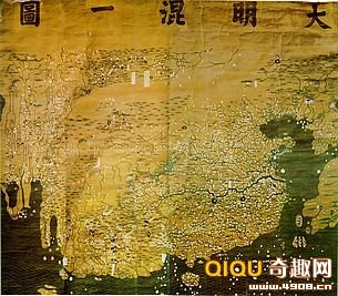 [图文]中国最早的世界地图《大明混一图》