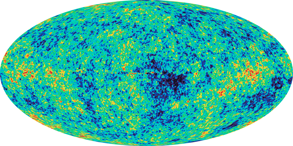 宇宙微波背景辐射中发现圆环结构