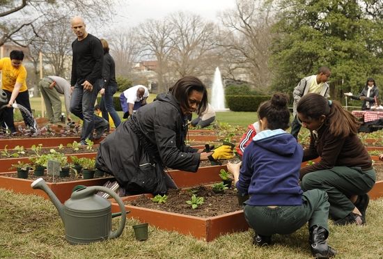 米歇尔·奥巴马打造白宫营养基地