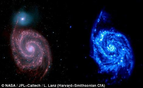 未来50亿年星系相撞模拟:银河系撞仙女座星系-科教台-中国网络电视台