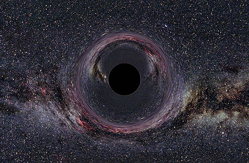 澳洲天文学家探测到大质量黑洞吞噬恒星场景