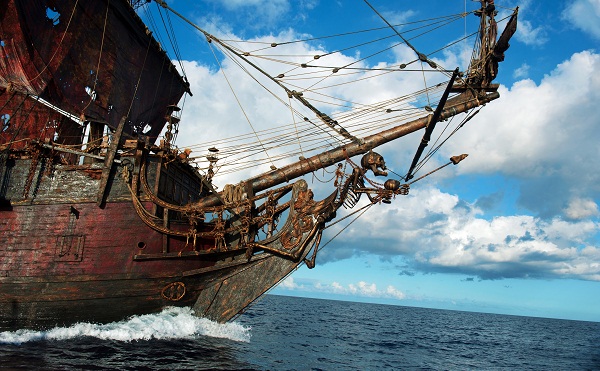 海贼黑胡子的海盗船获得确认
