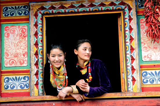 环行贡嘎雪山(图)