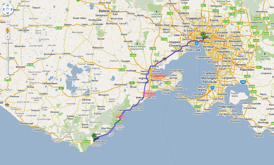 飘逸彩虹道 完美澳洲大洋路自驾攻略