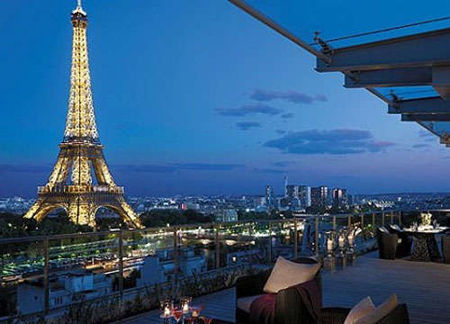shangri-la hotel的shangri-la套房 这里是巴黎极具诱惑力的地方