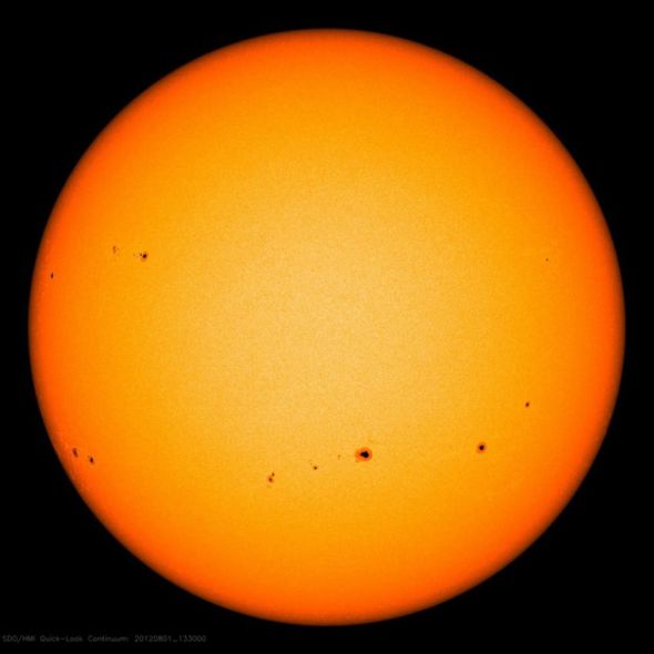 研究发现太阳为被测量过的最圆物体(图)-科教台